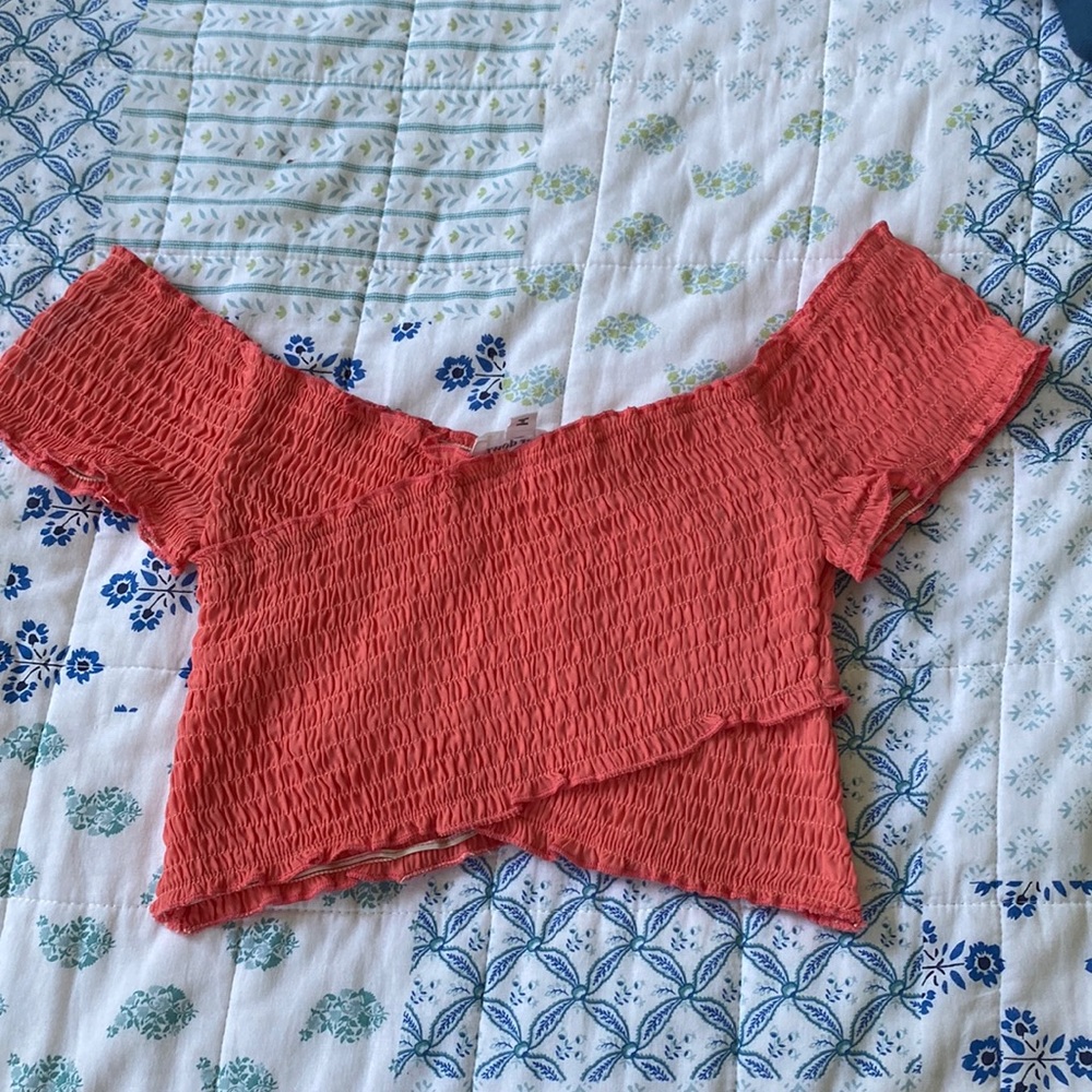 Never worn pink crop top